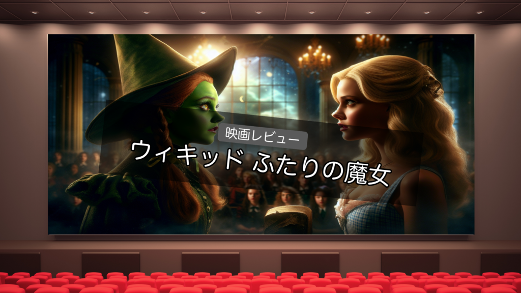 映画ウィキッド ふたりの魔女のアイキャッチ画像