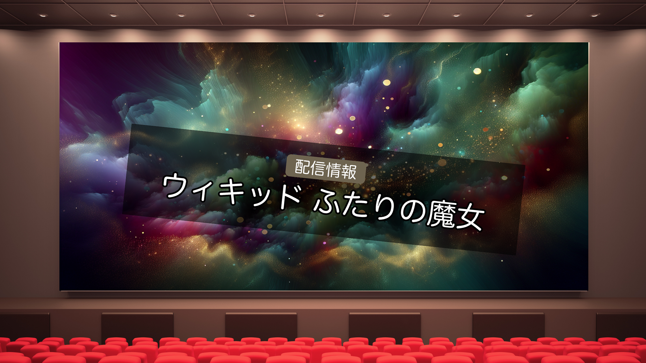 ウィキッド ふたりの魔女 配信情報まとめ